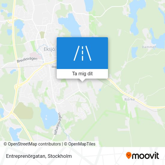 Entreprenörgatan karta