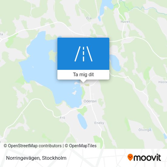 Norringevägen karta