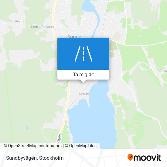 Sundbyvägen karta