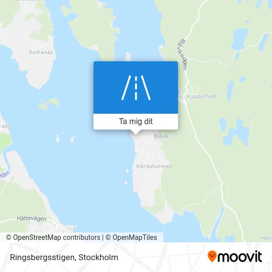 Ringsbergsstigen karta