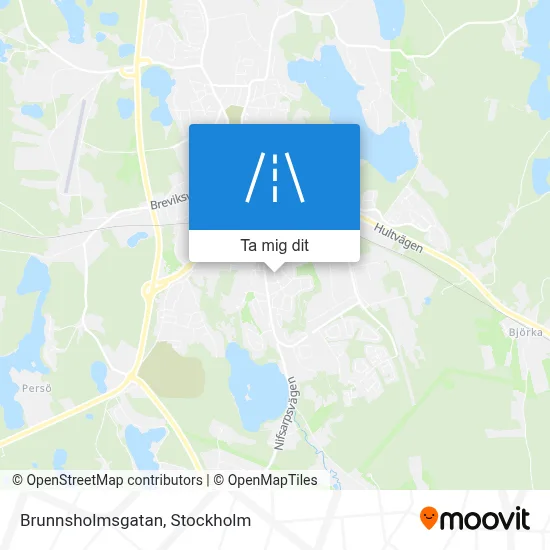 Brunnsholmsgatan karta