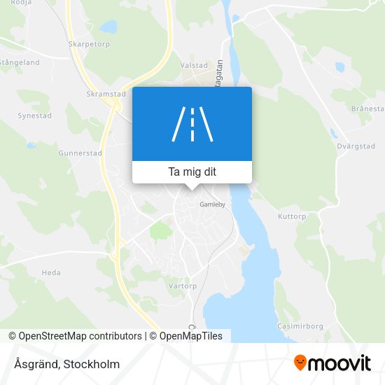 Åsgränd karta