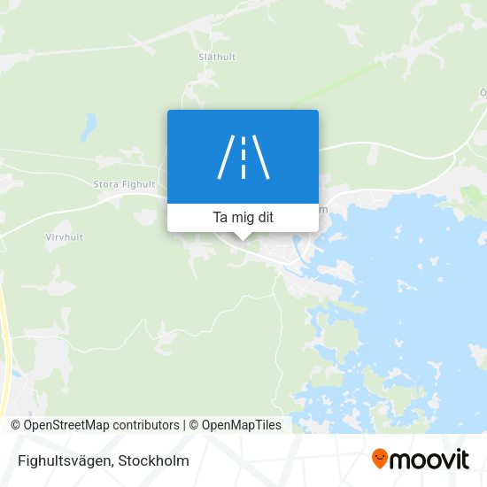 Fighultsvägen karta