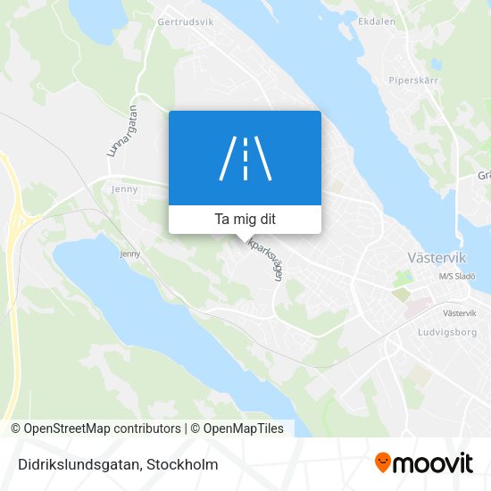 Didrikslundsgatan karta