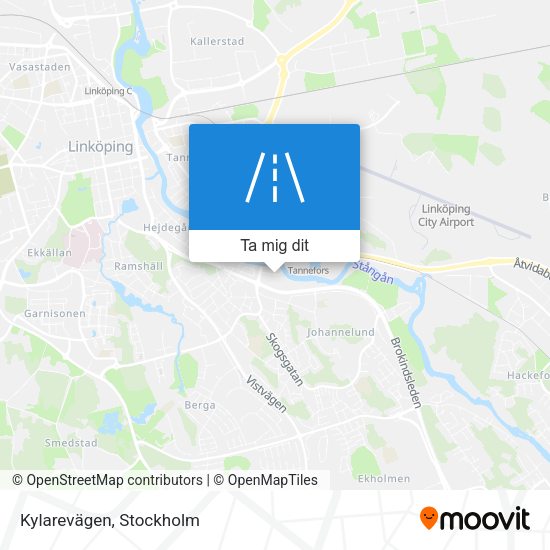 Kylarevägen karta