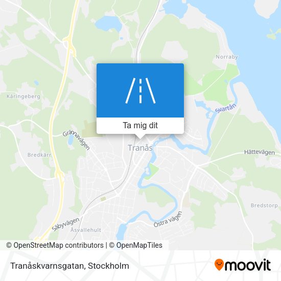 Tranåskvarnsgatan karta