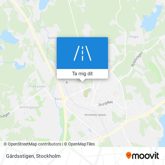 Gårdsstigen karta