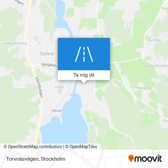 Torvnäsvägen karta