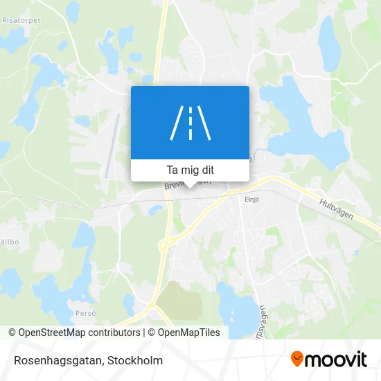 Rosenhagsgatan karta