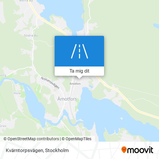 Kvärntorpsvägen karta