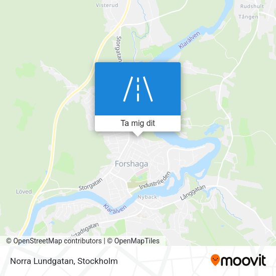 Norra Lundgatan karta
