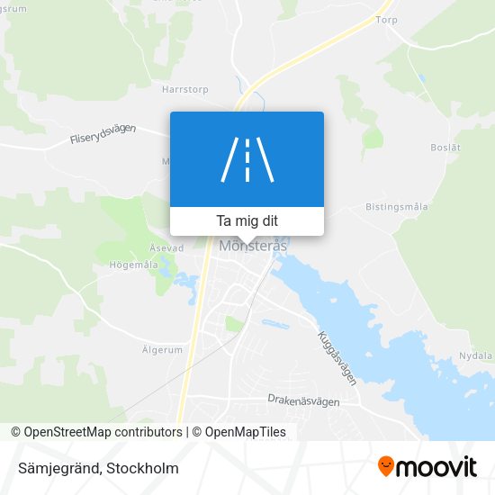 Sämjegränd karta