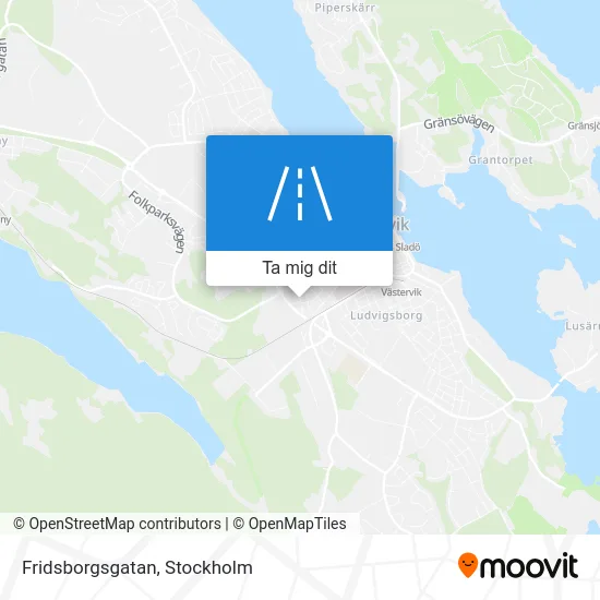 Fridsborgsgatan karta