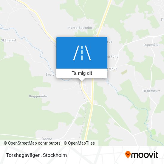 Torshagavägen karta