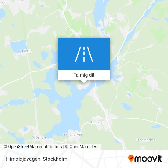 Himalajavägen karta