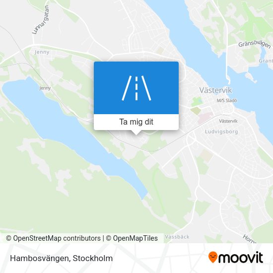 Hambosvängen karta