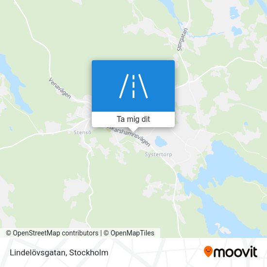 Lindelövsgatan karta