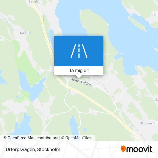 Urtorpsvägen karta