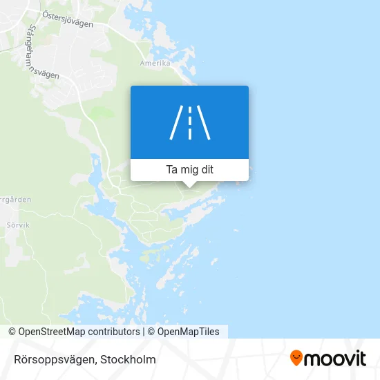 Rörsoppsvägen karta