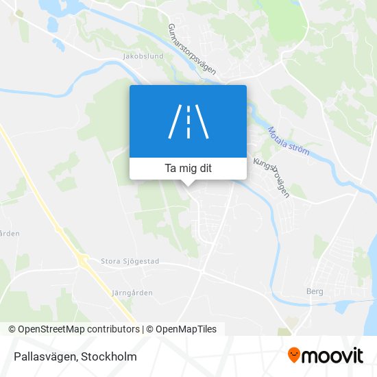 Pallasvägen karta