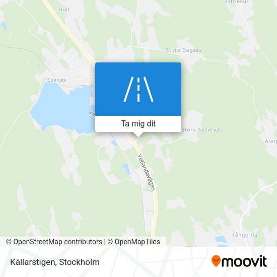 Källarstigen karta