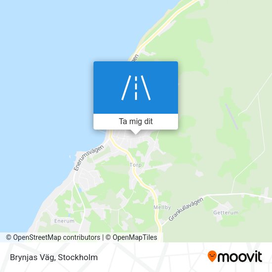 Brynjas Väg karta