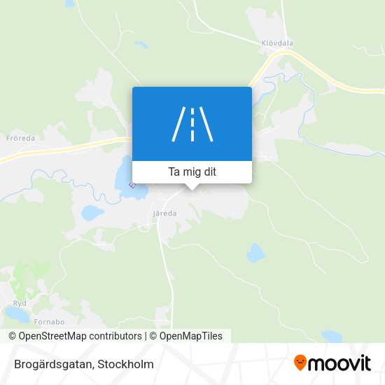 Brogärdsgatan karta