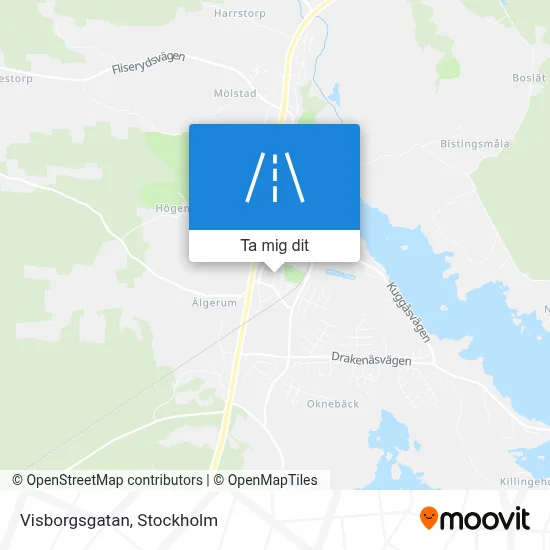 Visborgsgatan karta