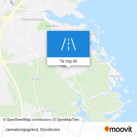 Janneborgsgränd karta