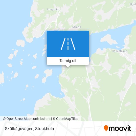 Skälbågsvägen karta