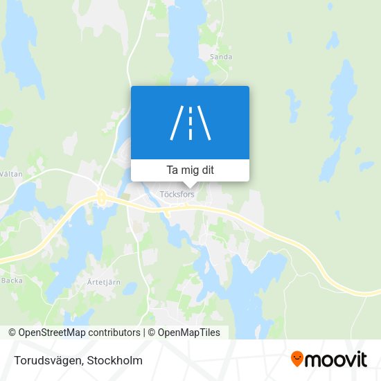 Torudsvägen karta