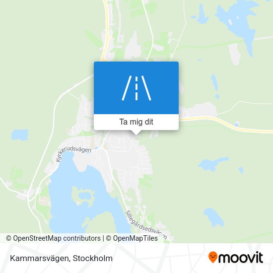 Kammarsvägen karta