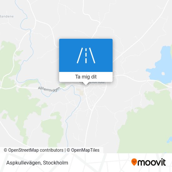 Aspkullevägen karta