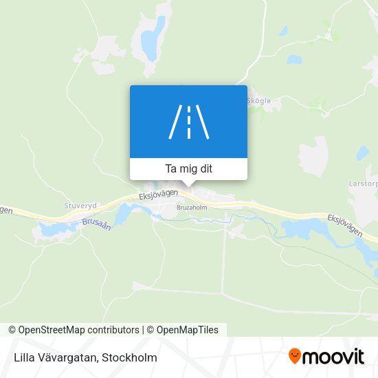 Lilla Vävargatan karta
