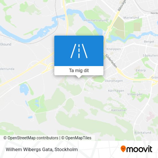 Wilhem Wibergs Gata karta