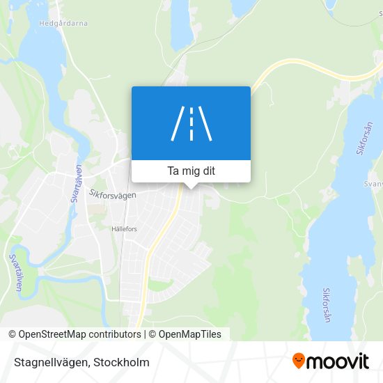 Stagnellvägen karta