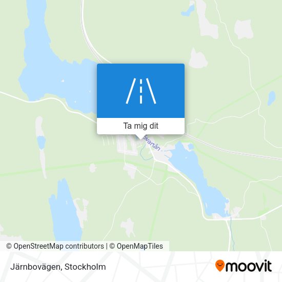 Järnbovägen karta
