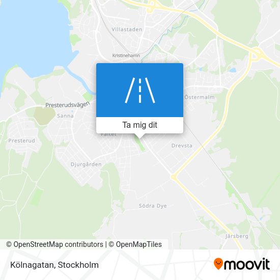 Kölnagatan karta