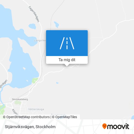 Stjärnviksvägen karta