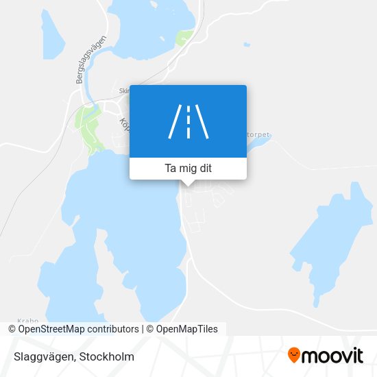 Slaggvägen karta