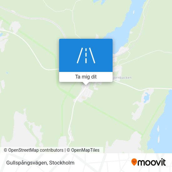 Gullspångsvägen karta