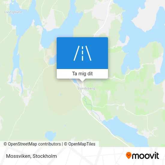 Mossviken karta