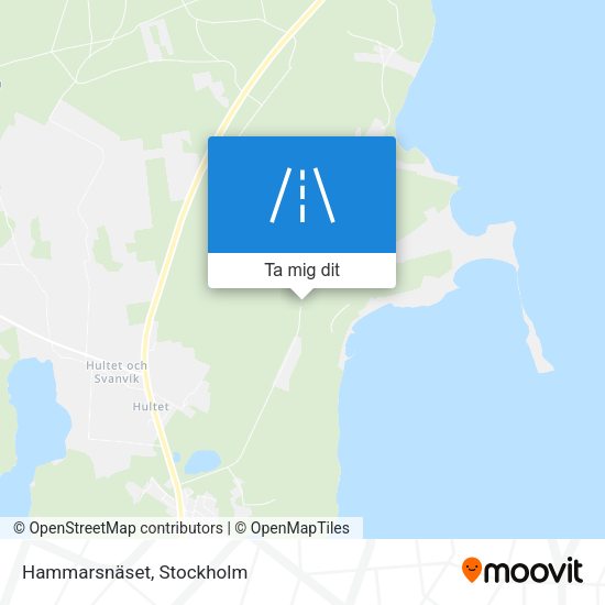 Hammarsnäset karta