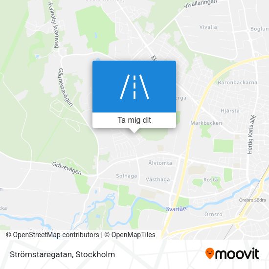 Strömstaregatan karta