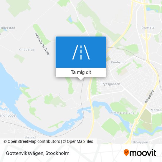 Gottenviksvägen karta