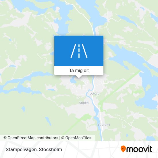Stämpelvägen karta