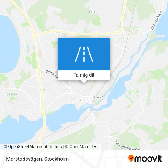 Marstadsvägen karta
