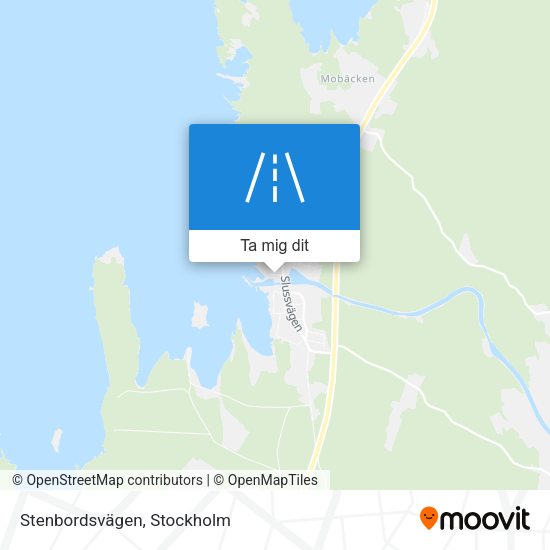 Stenbordsvägen karta