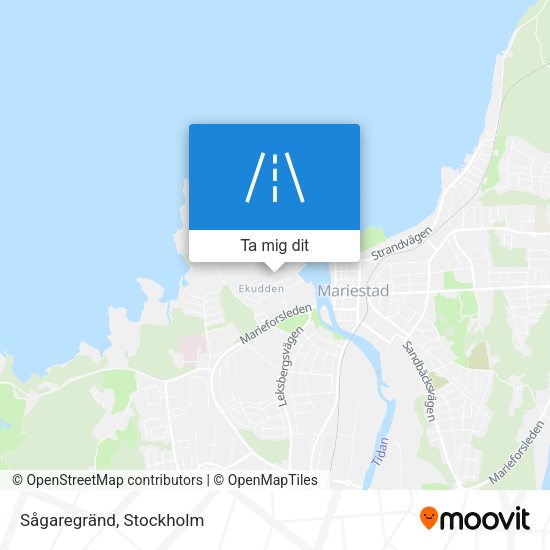 Sågaregränd karta
