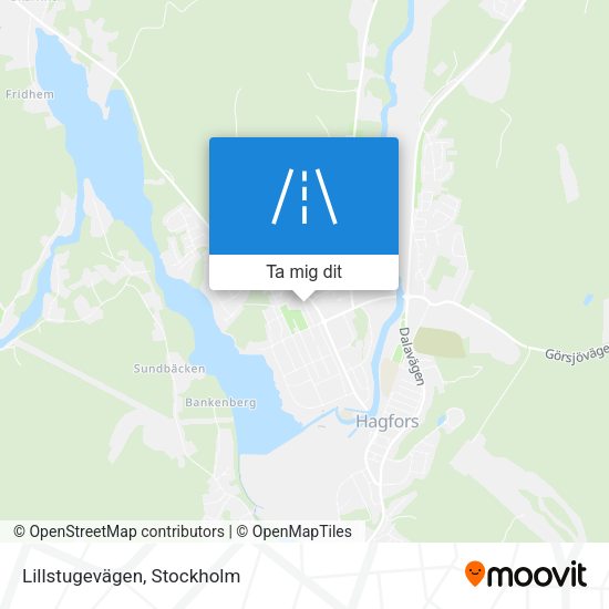 Lillstugevägen karta